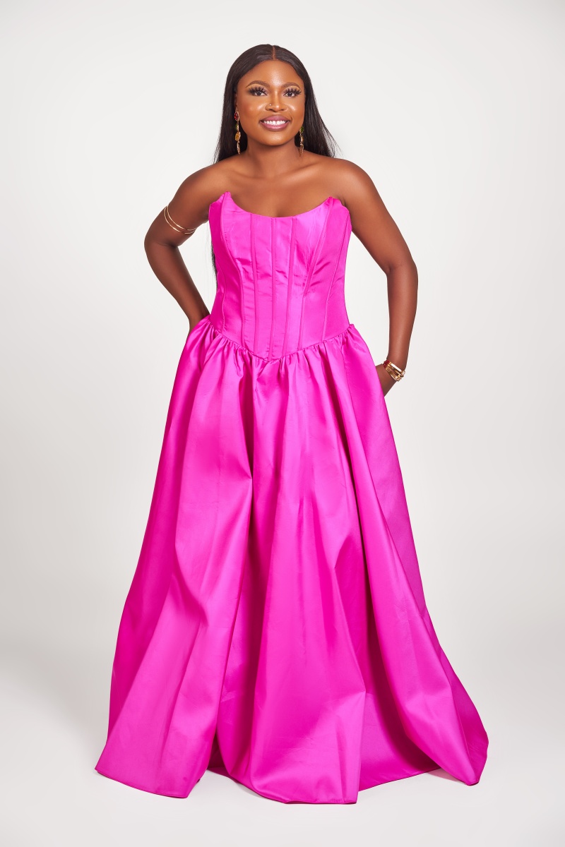 Ayana Long Solid Dress